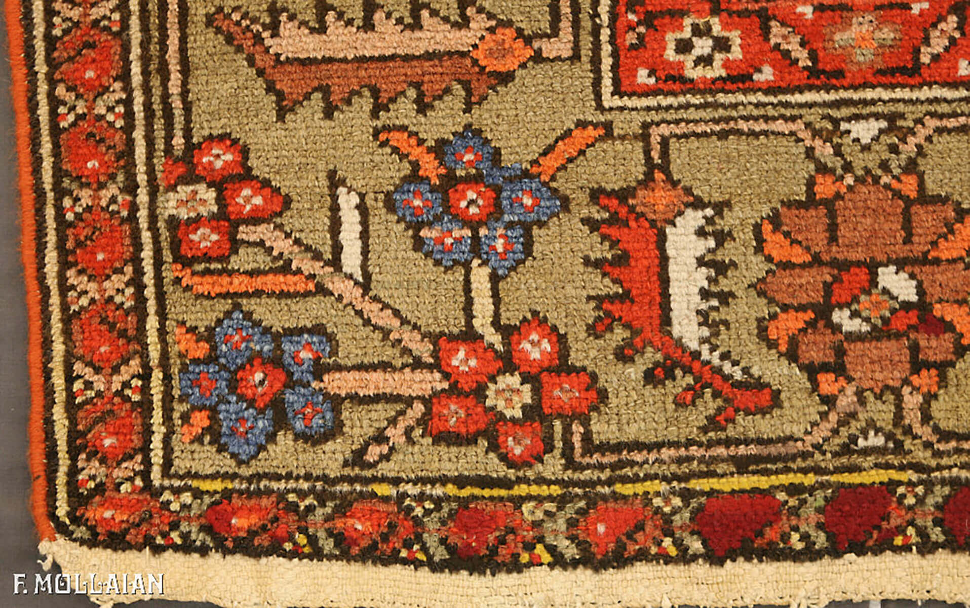 Antique Persian Malayer Carpet n°:82383487